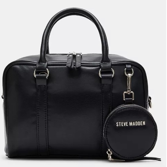 New STEVE MADDEN Luka Top Handle Bag with Crossbody Strap - Picture 1 of 4
